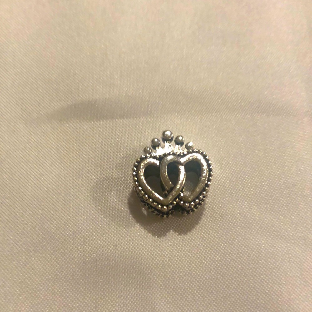 Double Heart Charm